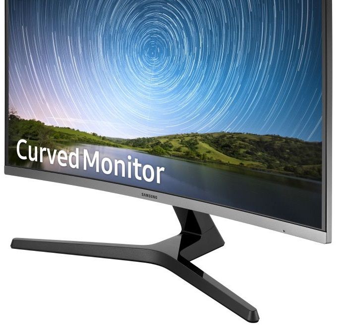 Монітор CURVED LED LCD Samsung 27" C27R500 FHD 4ms, D-Sub, HDMI, VA, Headphone, Dark Blue Gray