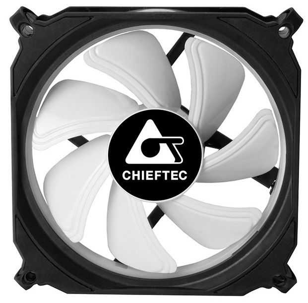 Корпусний вентилятор CHIEFTEC TORNADO ARGB fan,120мм,1200об/хв,6pin,16dBa,Single pack w/o HUB