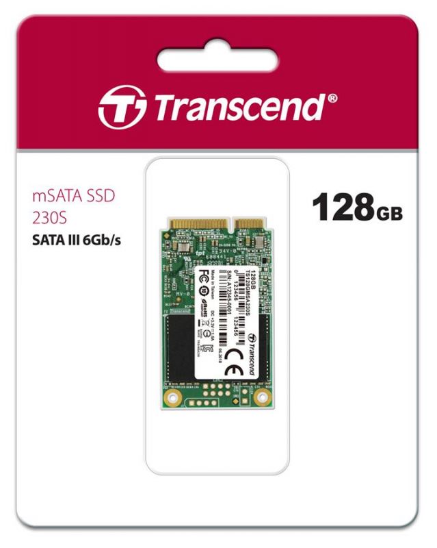 Накопичувач SSD Transcend  mSATA 128GB SATA 230S