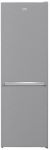 Холод. з нижн. мороз. кам. BEKO RCSA366K30XB, 185х67х60см, 2 дв., Холод.відд. - 215л, Мороз. відд. - 109л, A++, ST, Сірий