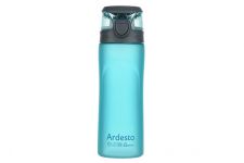 Пляшка для води Ardesto 600 мл, блакитна, пластик Пляшка для води Ardesto 600 мл, блакитна, пластик