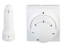 Терморегулятор Danfoss 5068, RA, виносний датчик, 8 м, +8...28 °C, білий