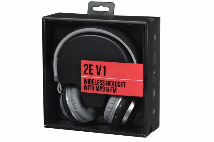 Навушники 2E V1 ComboWay ExtraBass Wireless Black