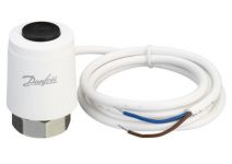 Термоелектричний привод Danfoss TWA-K, NO, 24V, M30x1.5, довжина кабелю 0.95м