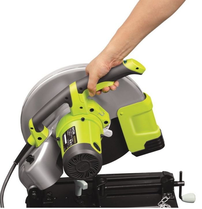 Ryobi Пилка монтажна ECO2335HG, 355мм, 2300Вт, 0– 45°, 16кг