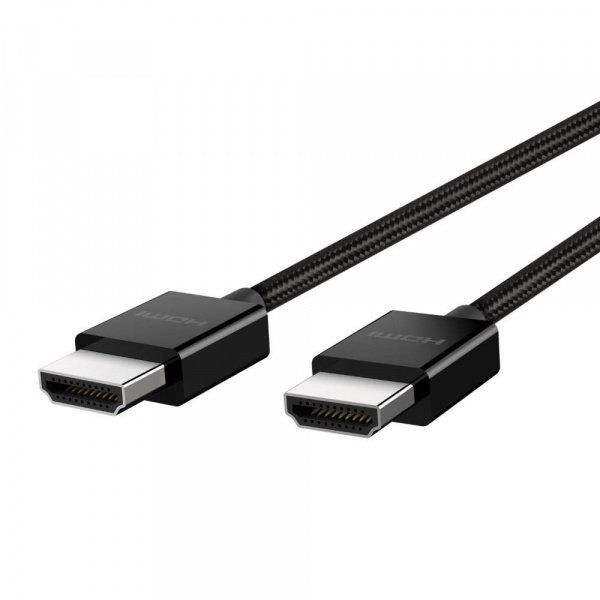Кабель Belkin HDMI 2.1 (AM/AM) 4K/120Hz and 8K/60Hz, 48Gbps Ultra High Speed, 1м, Black