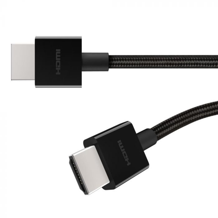 Кабель Belkin HDMI 2.1 (AM/AM) 4K/120Hz and 8K/60Hz, 48Gbps Ultra High Speed, 1м, Black