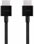 Кабель Belkin HDMI 2.1 (AM/AM) 4K/120Hz and 8K/60Hz, 48Gbps Ultra High Speed, 1м, Black