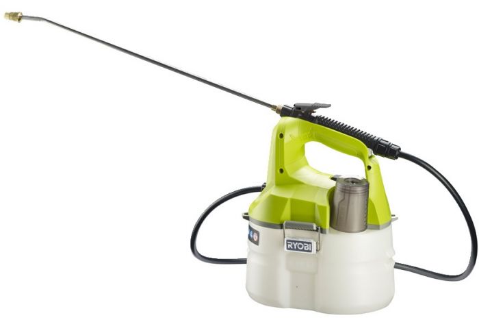 Ryobi Обприскувач ONE + OWS1880 акумуляторний, 3.1 бар, 3.5л, 0.5 л / хв, solo (без АКБ і ЗУ)