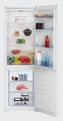 Холод. з нижн. мороз. кам. BEKO RCSA270K20W, 171х54х60см, 2 дв., Холод.відд. - 175л, Мороз. відд. - 87л, A+, ST, Білий
