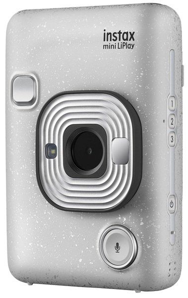 Фотокамера миттєвого друку Fujifilm INSTAX Mini LiPlay Stone White