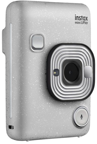 Фотокамера миттєвого друку Fujifilm INSTAX Mini LiPlay Stone White