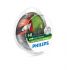 Лампа галогенна Philips H1 LongLife EcoVision, 2шт/блістер
