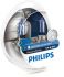 Лампа галогенна Philips H4 Diamond Vision, 5000K, 2шт/блістер
