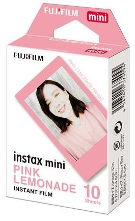 Фотопапір Fujifilm INSTAX MINI PINK LEMONADE (54х86мм 10шт)