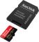 Карта пам'яті SanDisk microSD  256GB C10 UHS-I U3 R170/W90MB/s Extreme Pro V30 + SD