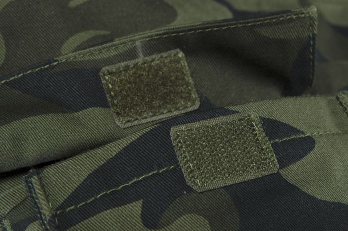 Напівкомбінезон робочий NEO CAMO, розмір XL (54), 255 г/м2, потрійні шви, еластична конструкція пояса, міцні кишені, камуфляжний