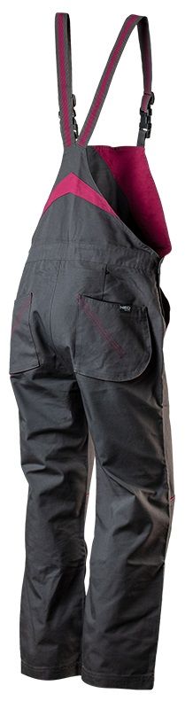 Напівкомбінезон робочий NEO Woman Line, розмір L (40), профільовані коліна з відсіком для наколінників, еластична конструкція пояса, міцні кишені