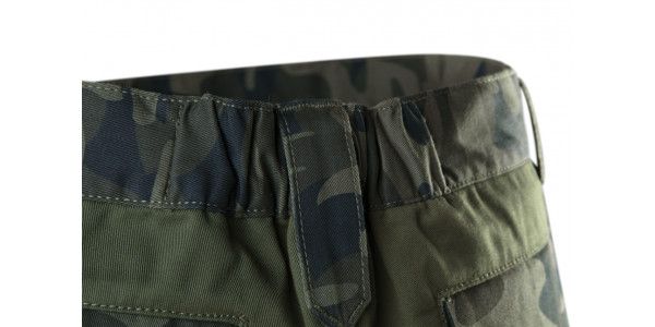 Штани робочі NEO CAMO, розмір XXL (56), 255 г/м2, профільовані коліна з відсіком для наколінників, потрійні внутрішні шви, еластична конструкція пояса, міцні кишені, камуфляжні