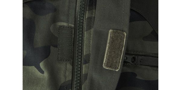 Куртка робоча NEO CAMO, розмір L (52), 255 г/м2, високий комір, регулювання манжет, комбіновані багатофункціональні кишені на блискавці та липучках, камуфляжна