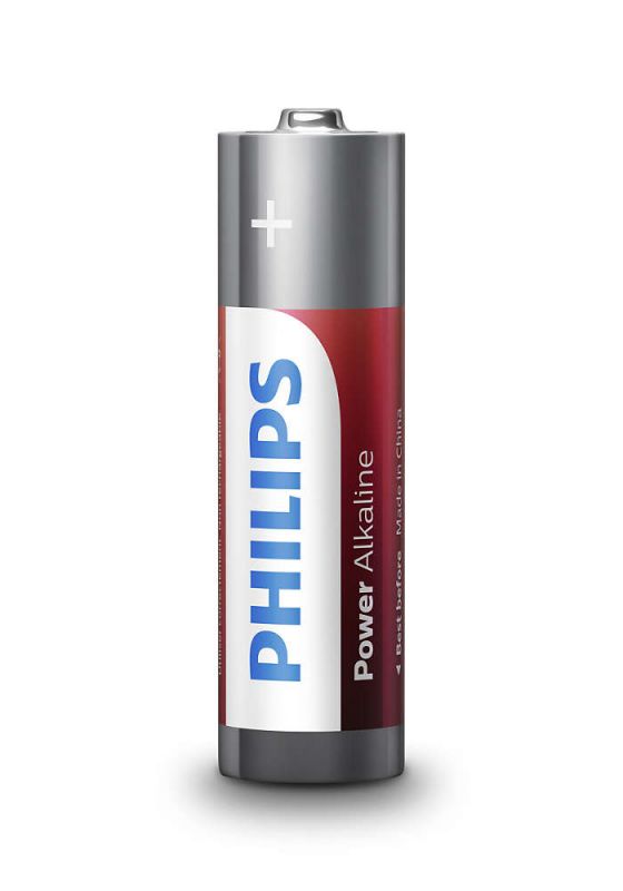 Батарейка Philips Power Alkaline AA лужна блістер, 4 шт