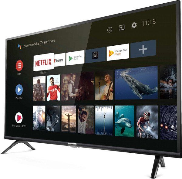 Телевізор 32" LED HD TCL 32ES560 Smart, Android, Black