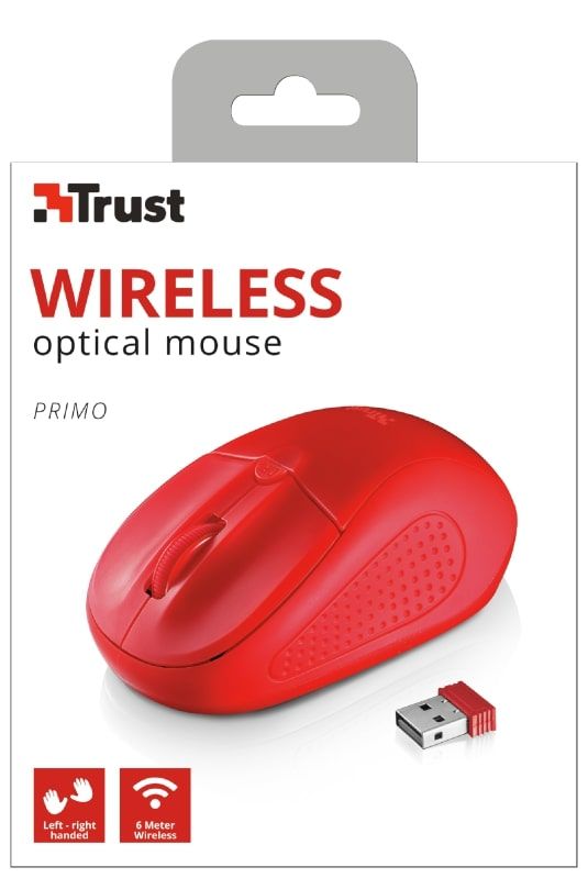 Миша Trust PRIMO WL RED