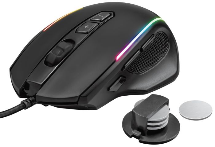 Миша Trust GXT165 CELOX RGB USB Black