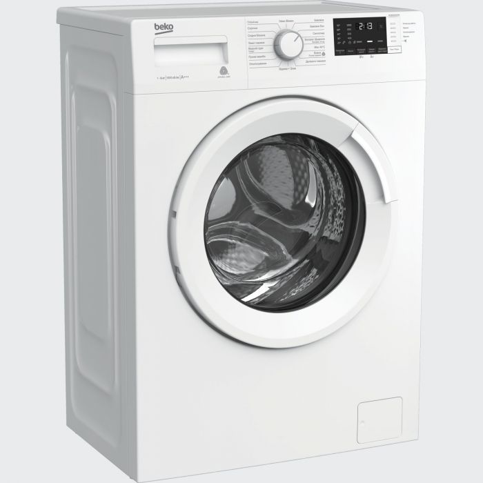 Пральна машина з фронт. зав. BEKO WUE7512XWW, 7кг, 1000, A+++, 45см, Дисплей, Білий