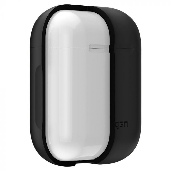 Чохол Spigen for AirPods Silicone, Black