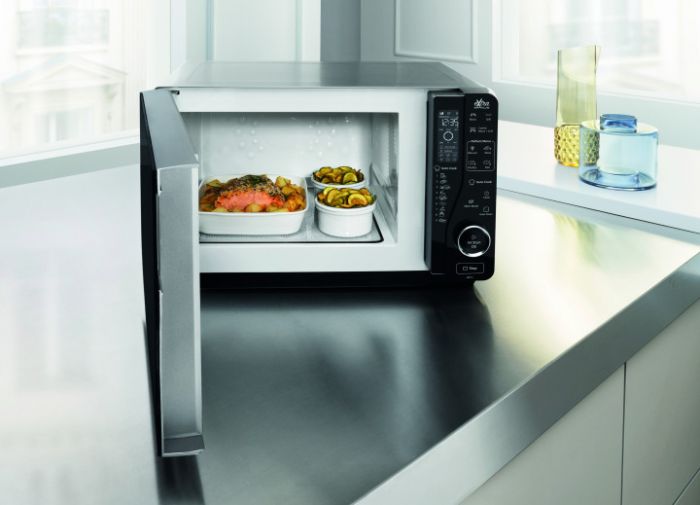 Мікрохвильова піч Whirlpool, 25л, електронне упр., 800Вт, гриль, дисплей, чорний