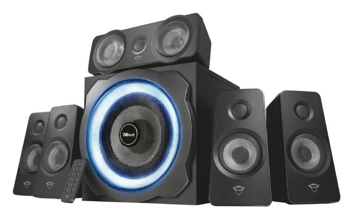 Акустична система (Колонки) Trust 5.1 GXT 658 Tytan Surround Speaker System Black