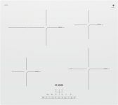 Варильна поверхня склокерамічна Bosch PUF612FC5E -індукція/60см/4 конф/1 зона розш/слайдер/біла