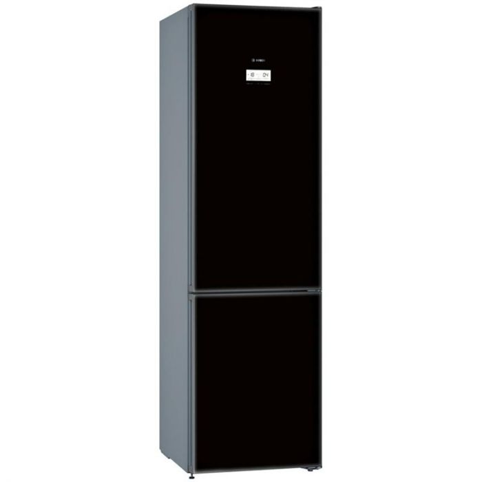 Холодильник Bosch KGN39LB316 з нижньою морозильною камерою - 203x60x66/366 л/No-Frost/А++/черне скло