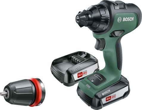 Шуруповерт-дриль Bosch AdvancedDrill 18, безщітковий, 18В, 2х2.5аг, ЗУ, кейс