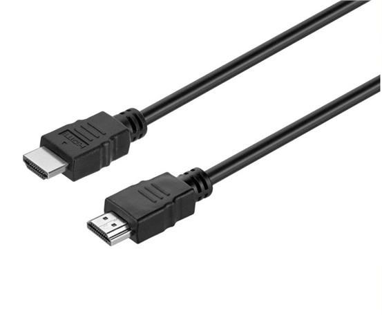 Кабель KITs HDMI 2.0 (AM/AM), black, 2m