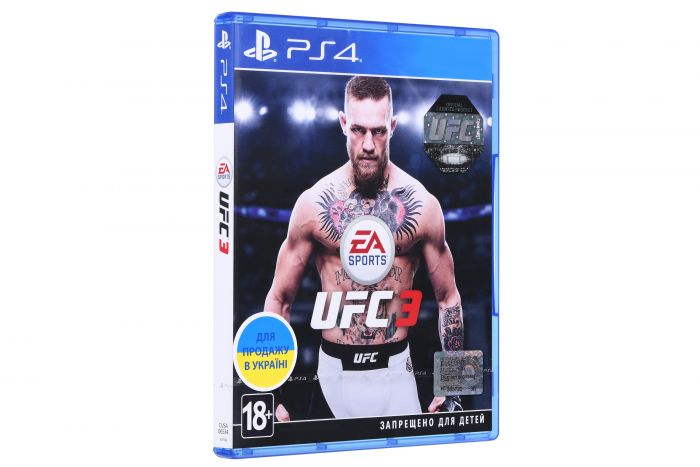 Гра консольна PS4 UFC 3, BD диск