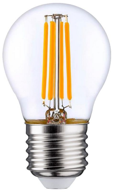 Лампа світлодіодна OSRAM LED P45 5W (660Lm) 2700K E27 філамент