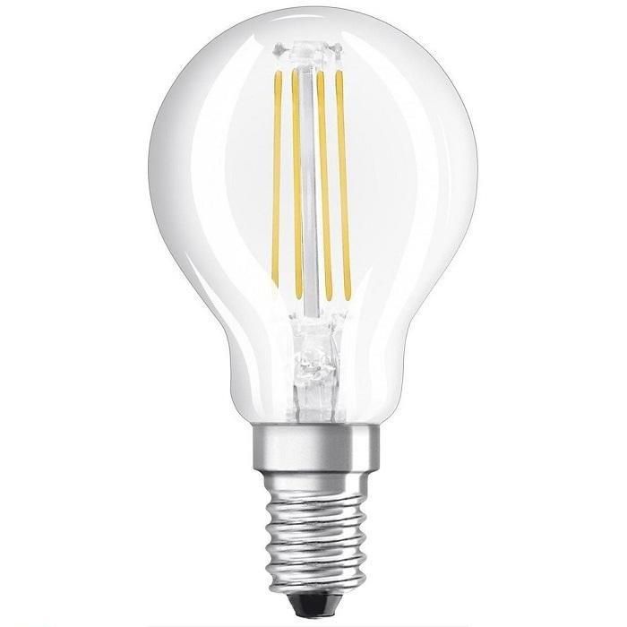 Лампа світлодіодна OSRAM LED E14 4-40W 2700K 220V P45 FILAMENT