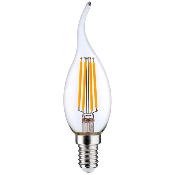 Лампа світлодіодна OSRAM LED BA35 5W (660Lm) 4000K E14 філамент