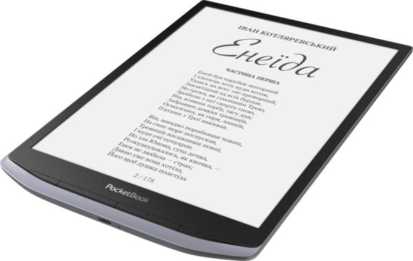 Електронна книга PocketBook X, Metallic grey