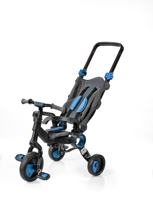 Триколісний велосипед Galileo Strollcycle Black синій GB-1002-B