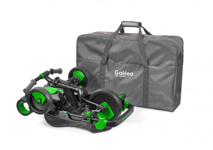 Триколісний велосипед Galileo Strollcycle Black зелений GB-1002-G