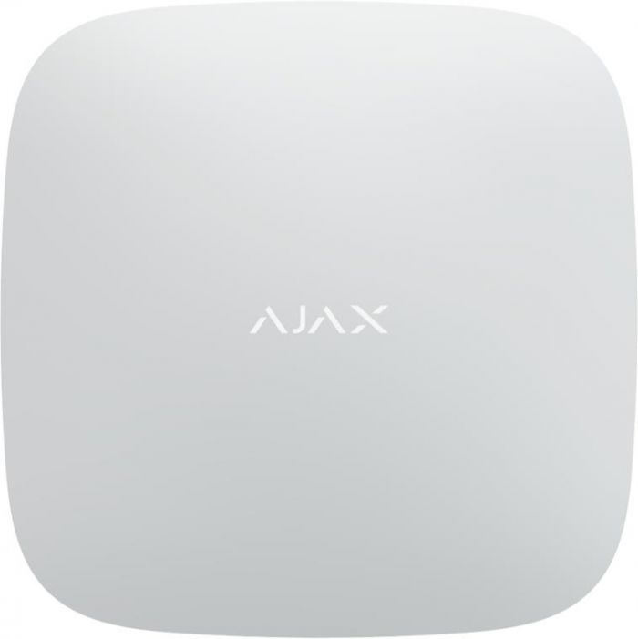 Інтелектуальна централь Ajax Hub 2 біла (GSM+Ethernet)