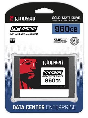 Накопичувач SSD Kingston 2.5"  960GB SATA DC450R
