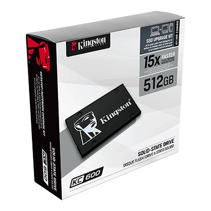 Накопичувач SSD Kingston 2.5"  512GB SATA KC600