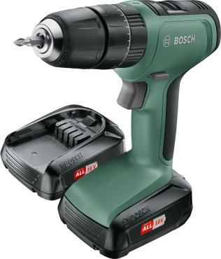 Шуруповерт-дриль Bosch UniversalImpact 18, 18В 1х1.5Ah, 1.3 кг