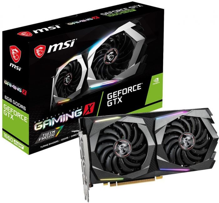 Вiдеокарта MSI GeForce GTX1660 SUPER 6GB GDDR6 GAMING X