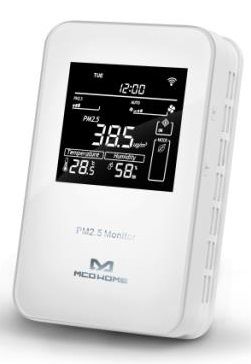 Розумний сенсор 3в1: PM2.5, темп., вол. MCO Home, Z-Wave, 230V АС, білий