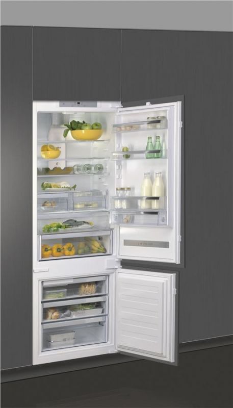 Холодильник Whirlpool вбудований з нижн. мороз., 193x69х54, холод.відд.-294л, мороз.відд.-101л, 2дв., А++, ST, інв., білий